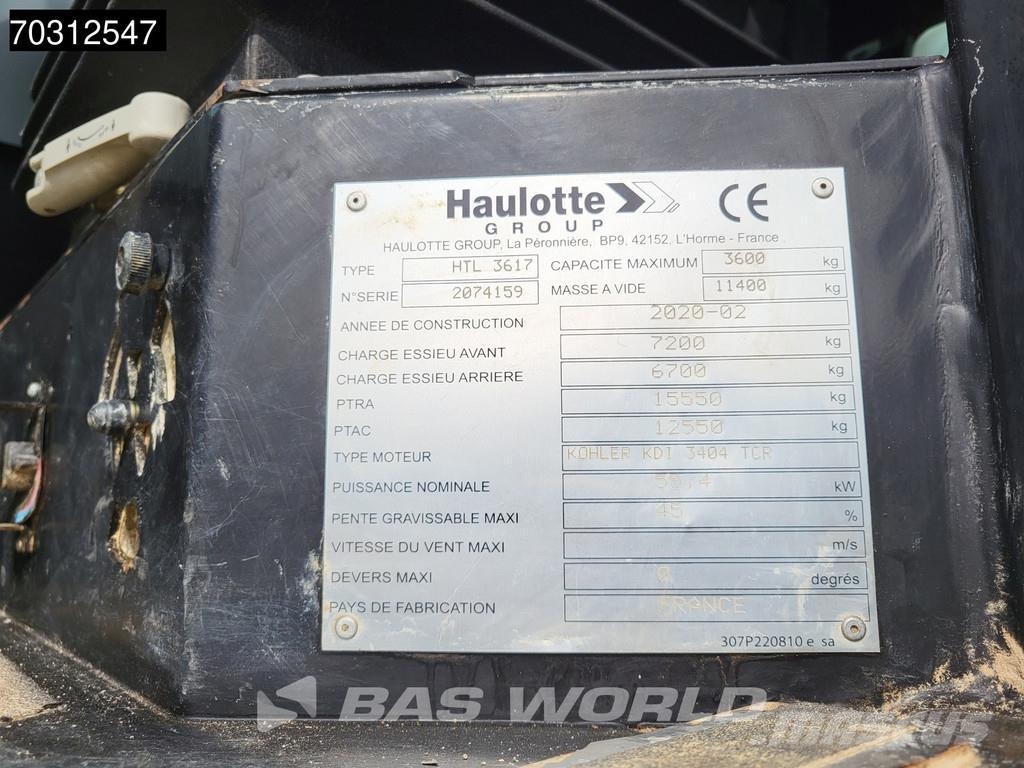 Haulotte HLT3617 Telescopic handlers
