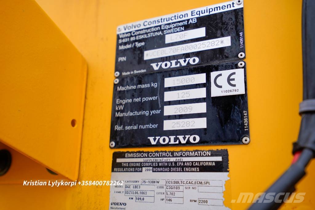Volvo L70F HIENO KUNTO Wheel loaders