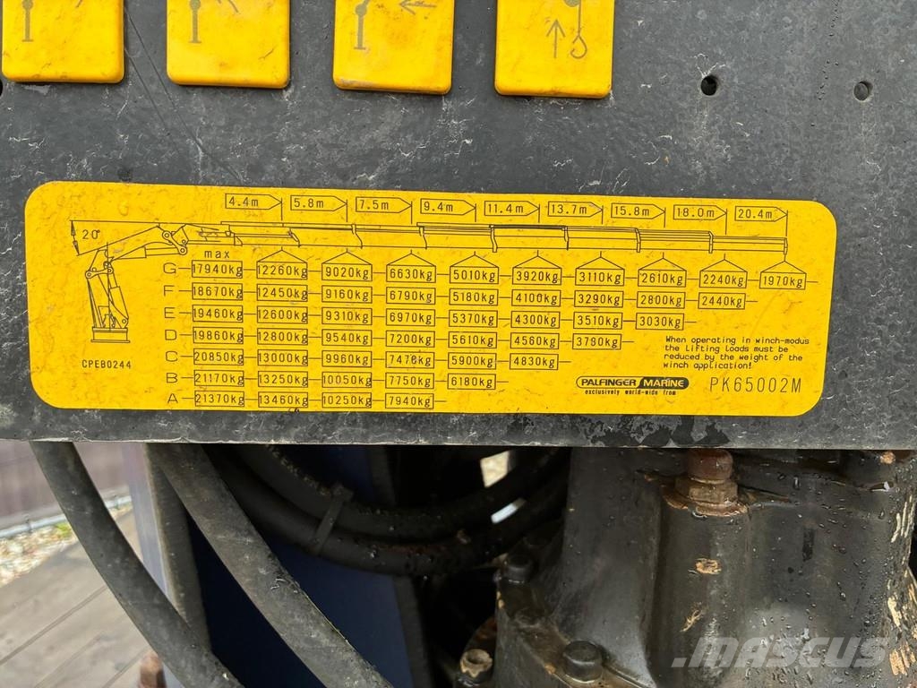 Palfinger PK65002/M/GS65S Autotõstukid