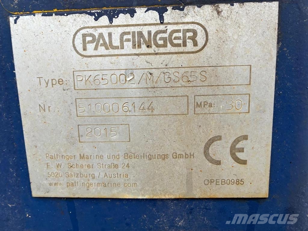 Palfinger PK65002/M/GS65S Autotõstukid