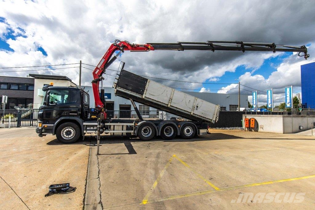 Scania P410 - HMF 2620-K5 Camion benne