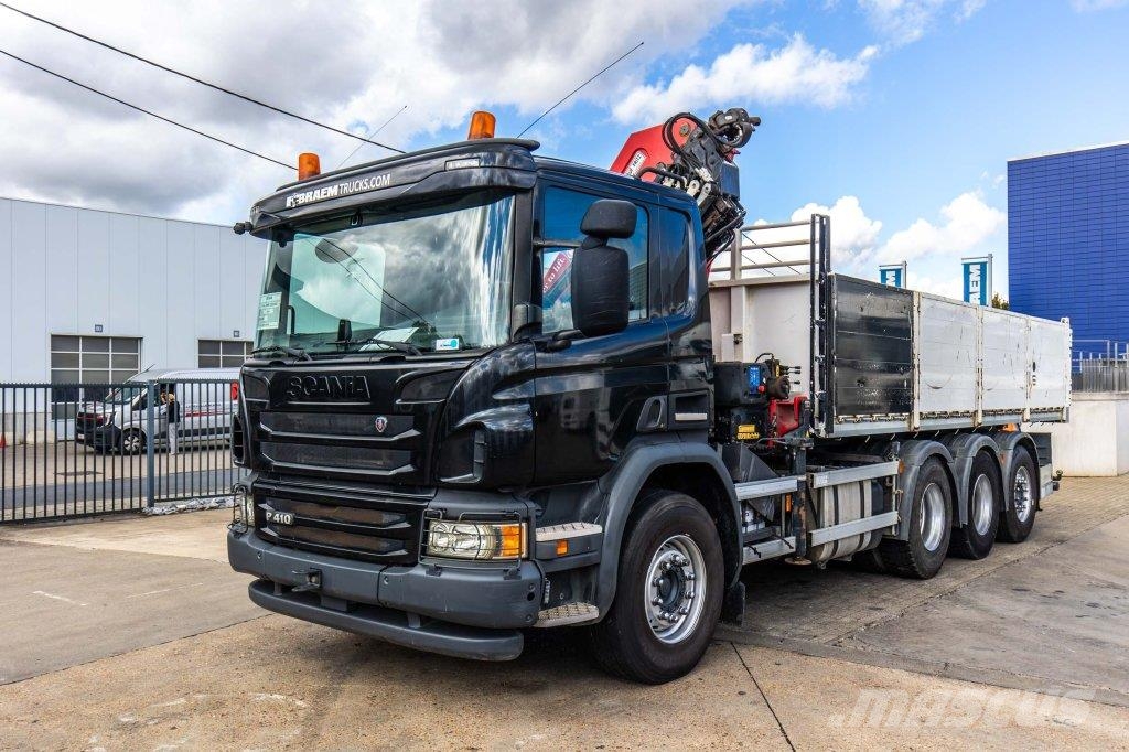 Scania P410 - HMF 2620-K5 Camion benne
