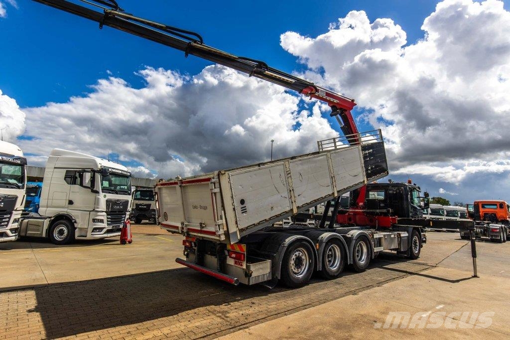 Scania P410 - HMF 2620-K5 Camion benne