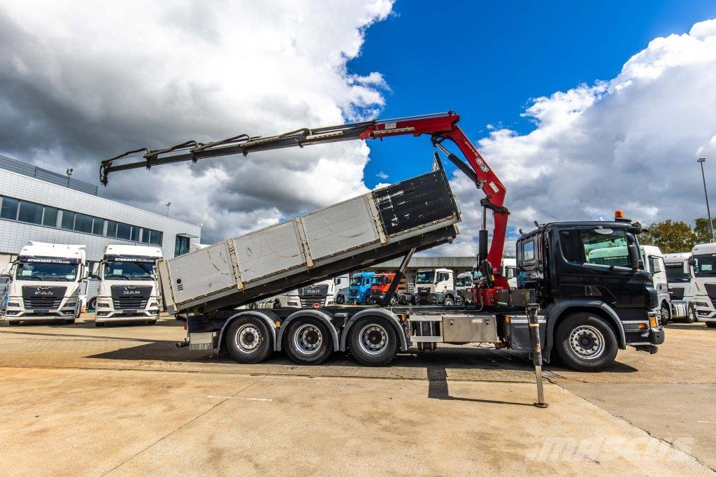 Scania P410 - HMF 2620-K5 Camion benne