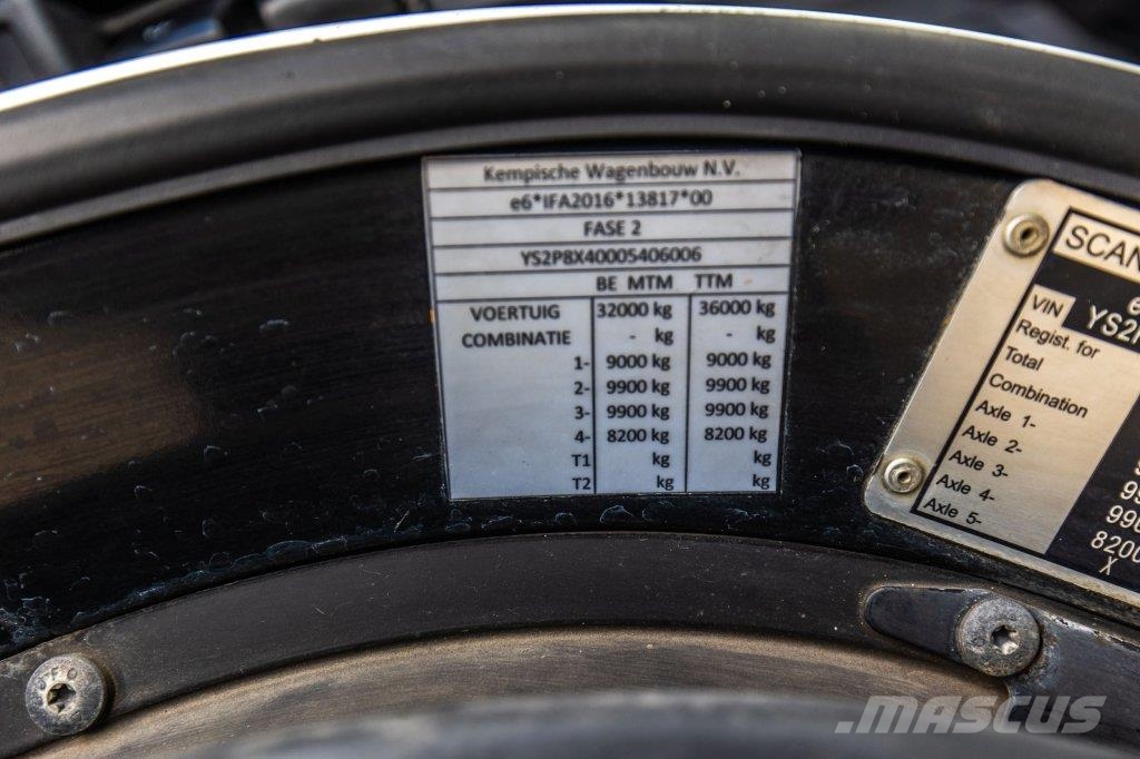 Scania P410 - HMF 2620-K5 Camion benne