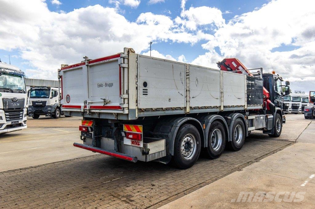 Scania P410 - HMF 2620-K5 Camion benne