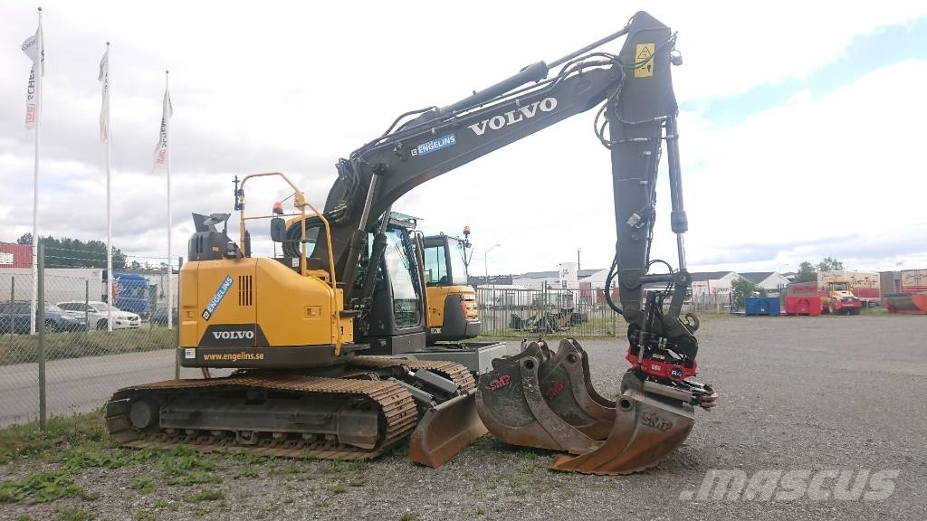 Volvo ECR 145 EL, UTHYRES 履带挖掘机