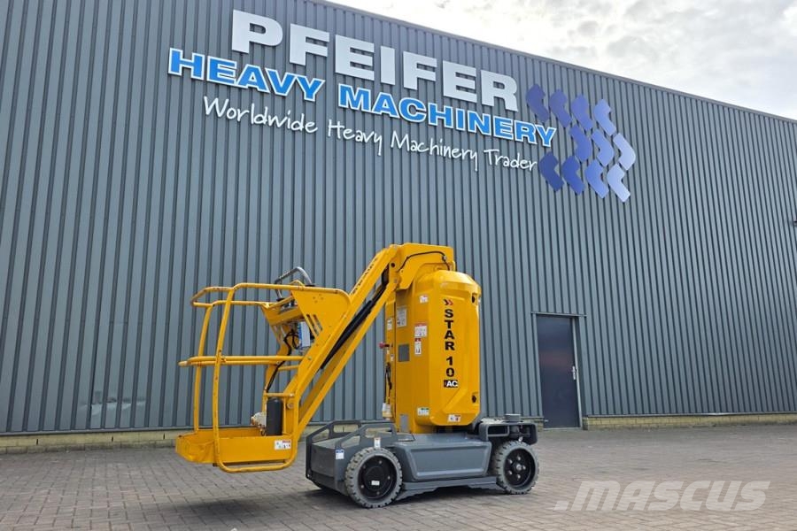 Haulotte STAR 10 Electric, 10m Working Height, 3m Reach, 20 Kuukulkijat