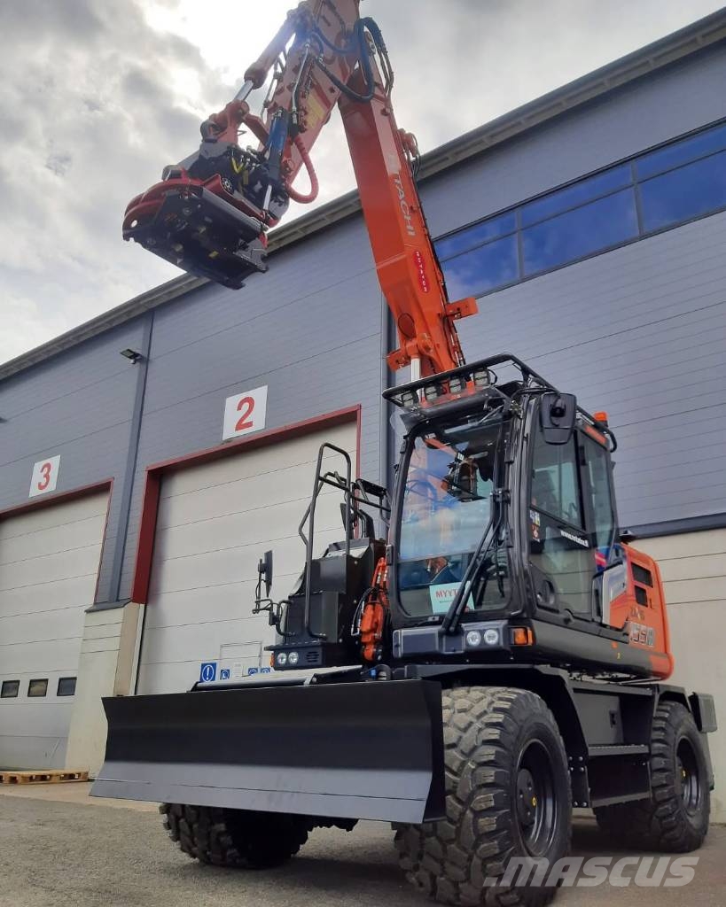 Hitachi ZX 155 W-7 Колесни екскаватори