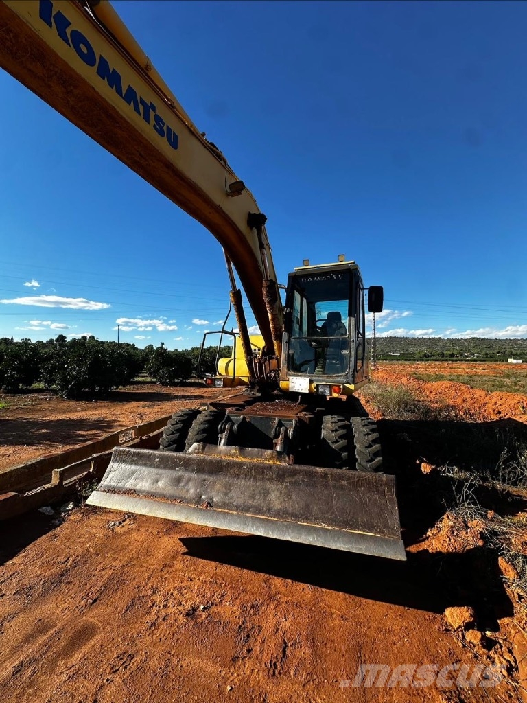 Komatsu PW 170-6 Excavadoras de ruedas