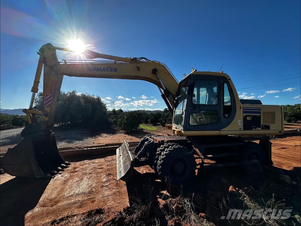 Komatsu PW 170-6 Excavadoras de ruedas