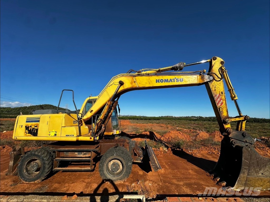 Komatsu PW 170-6 Excavadoras de ruedas