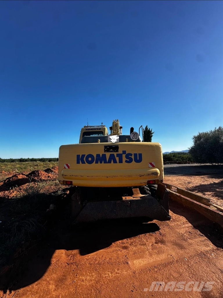 Komatsu PW 170-6 Excavadoras de ruedas