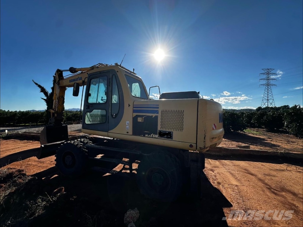 Komatsu PW 170-6 Excavadoras de ruedas