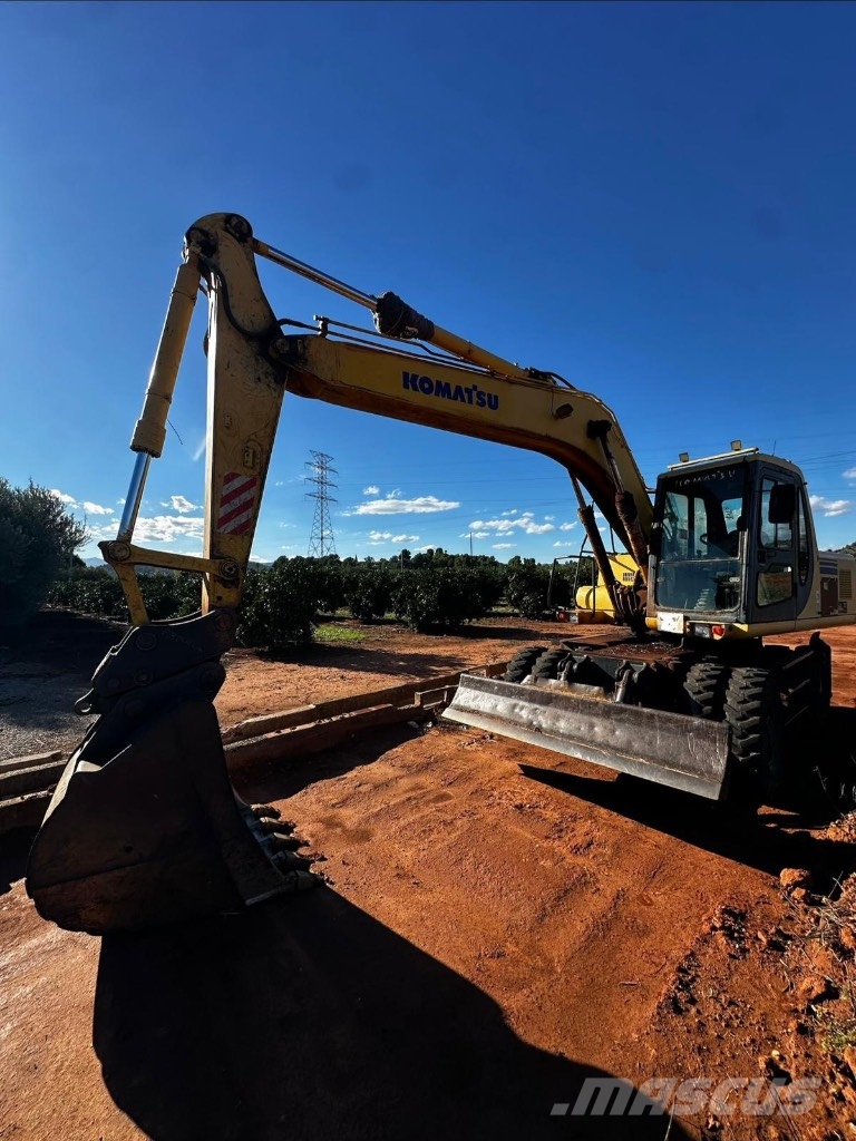 Komatsu PW 170-6 Excavadoras de ruedas