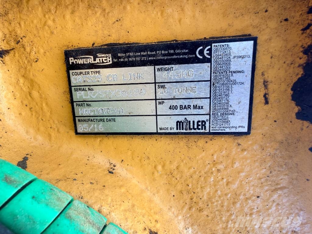 Miller Caterpillar 324D / 324E / 325C / 325D / 329D / 329 موصلات سريعة
