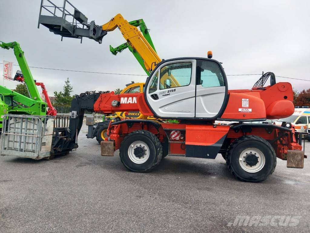 Manitou MRT 2150 Privilege مناولات متداخلة