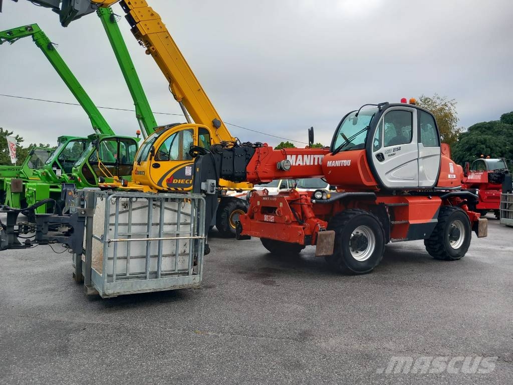 Manitou MRT 2150 Privilege مناولات متداخلة