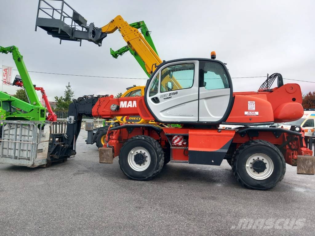 Manitou MRT 2150 Privilege مناولات متداخلة