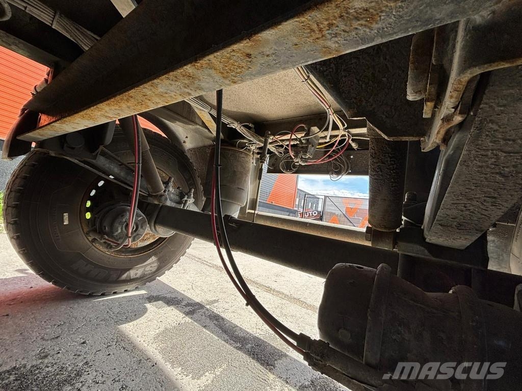Zorzi 36 SPRS BOX L=8355 mm / MOVABLE AXLES Semirremolques de volteo