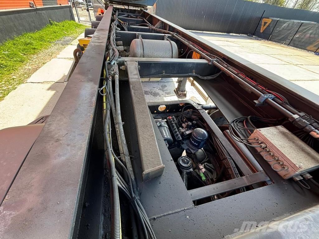 Zorzi 36 SPRS BOX L=8355 mm / MOVABLE AXLES Semirremolques de volteo
