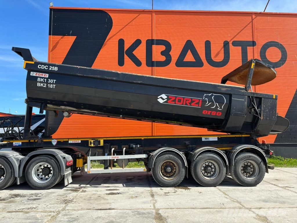 Zorzi 36 SPRS BOX L=8355 mm / MOVABLE AXLES Semirremolques de volteo