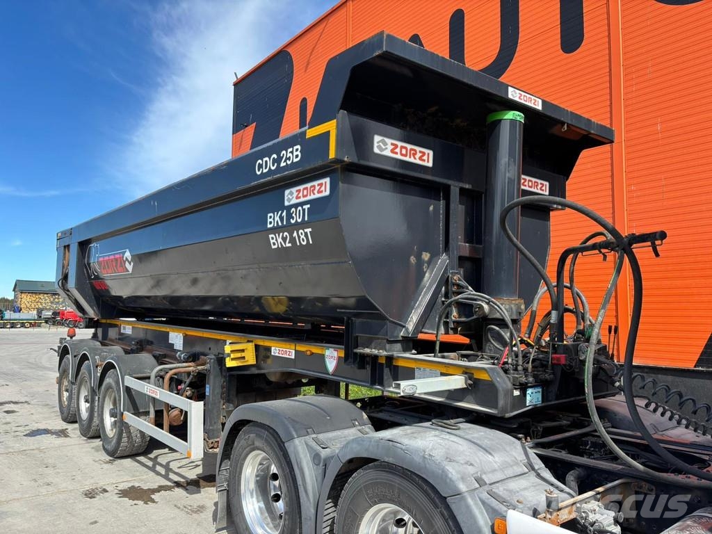 Zorzi 36 SPRS BOX L=8355 mm / MOVABLE AXLES Semirremolques de volteo