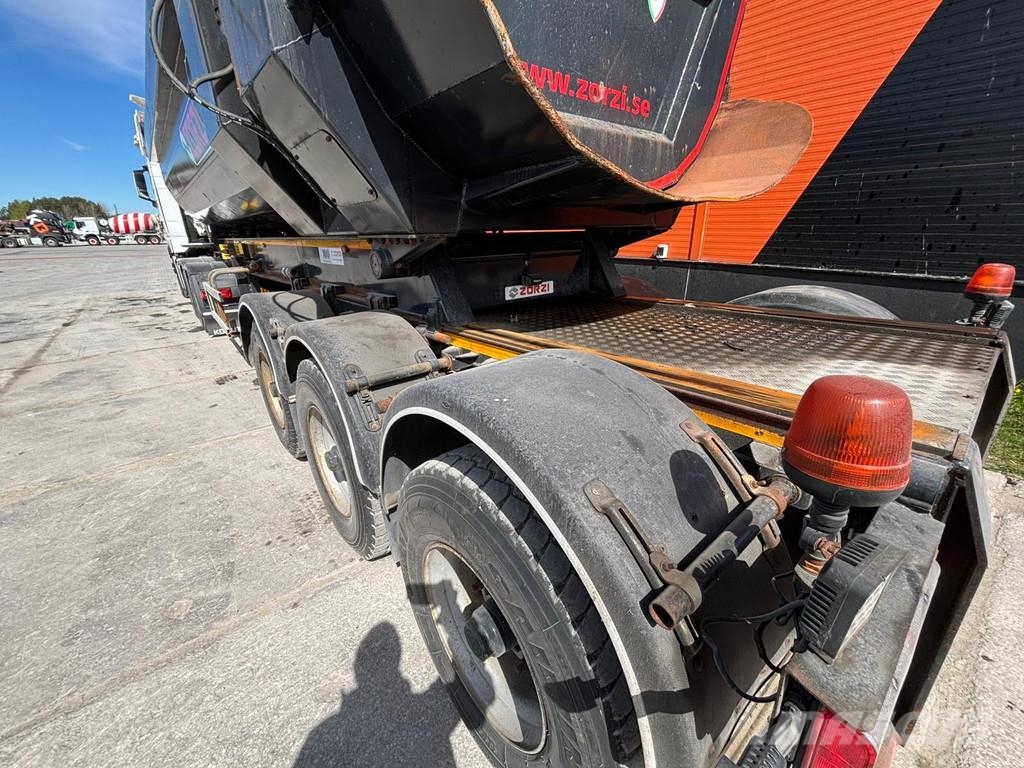 Zorzi 36 SPRS BOX L=8355 mm / MOVABLE AXLES Semirremolques de volteo