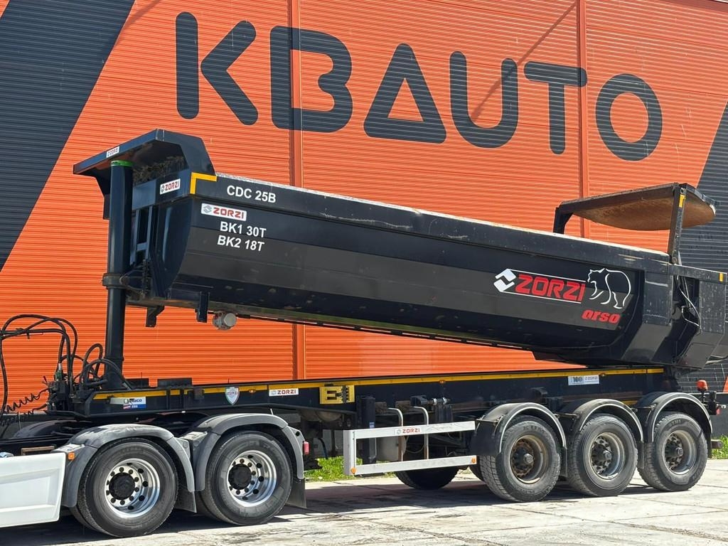Zorzi 36 SPRS BOX L=8355 mm / MOVABLE AXLES Semirremolques de volteo