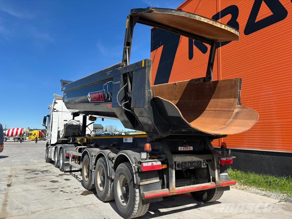 Zorzi 36 SPRS BOX L=8355 mm / MOVABLE AXLES Semirremolques de volteo