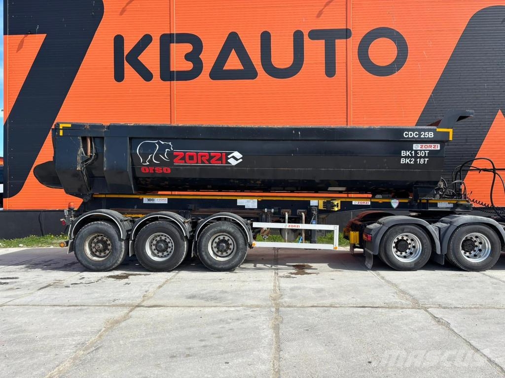 Zorzi 36 SPRS BOX L=8355 mm / MOVABLE AXLES Semirremolques de volteo