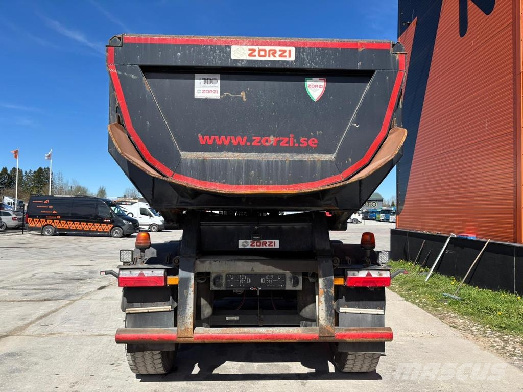 Zorzi 36 SPRS BOX L=8355 mm / MOVABLE AXLES Semirremolques de volteo