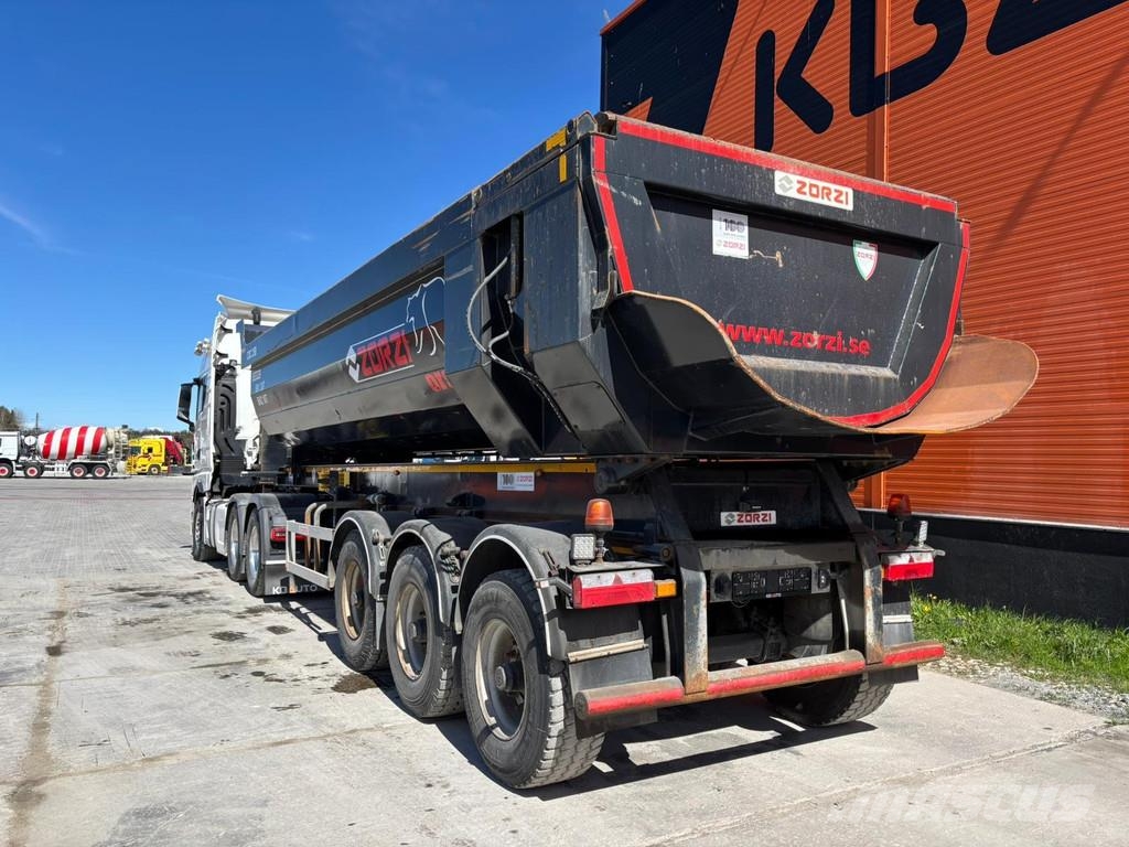 Zorzi 36 SPRS BOX L=8355 mm / MOVABLE AXLES Semirremolques de volteo