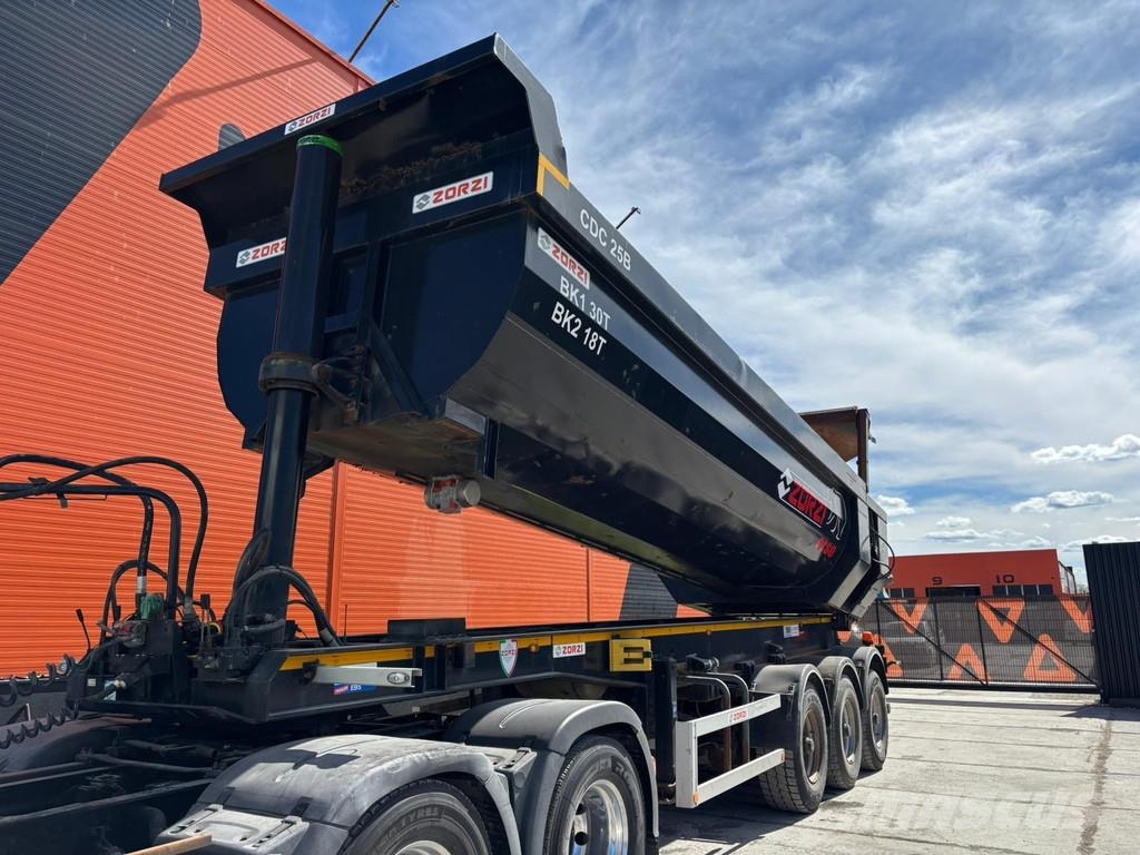 Zorzi 36 SPRS BOX L=8355 mm / MOVABLE AXLES Semirremolques de volteo