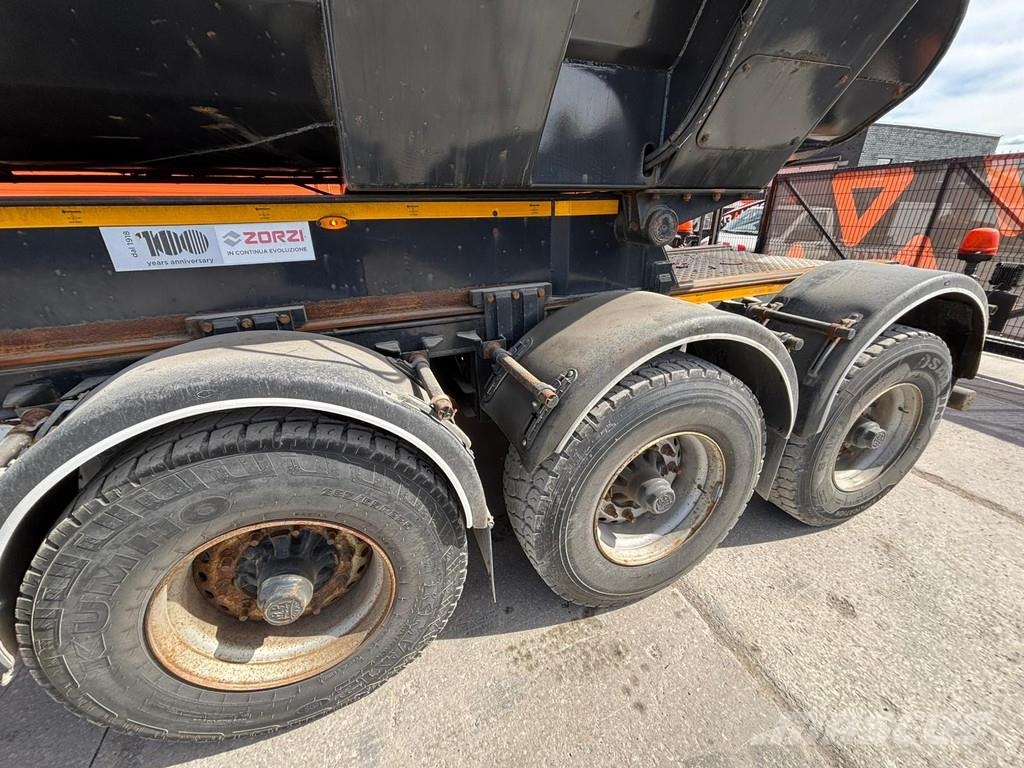 Zorzi 36 SPRS BOX L=8355 mm / MOVABLE AXLES Semirremolques de volteo