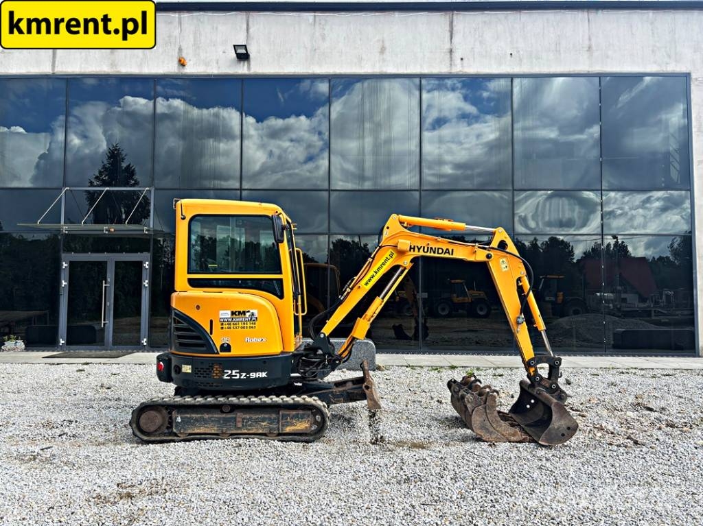 Hyundai ROBEX 25Z-9AK MINI-KOPARKA 2018R | Bobcat E26, E27 Міні-екскаватори < 7т