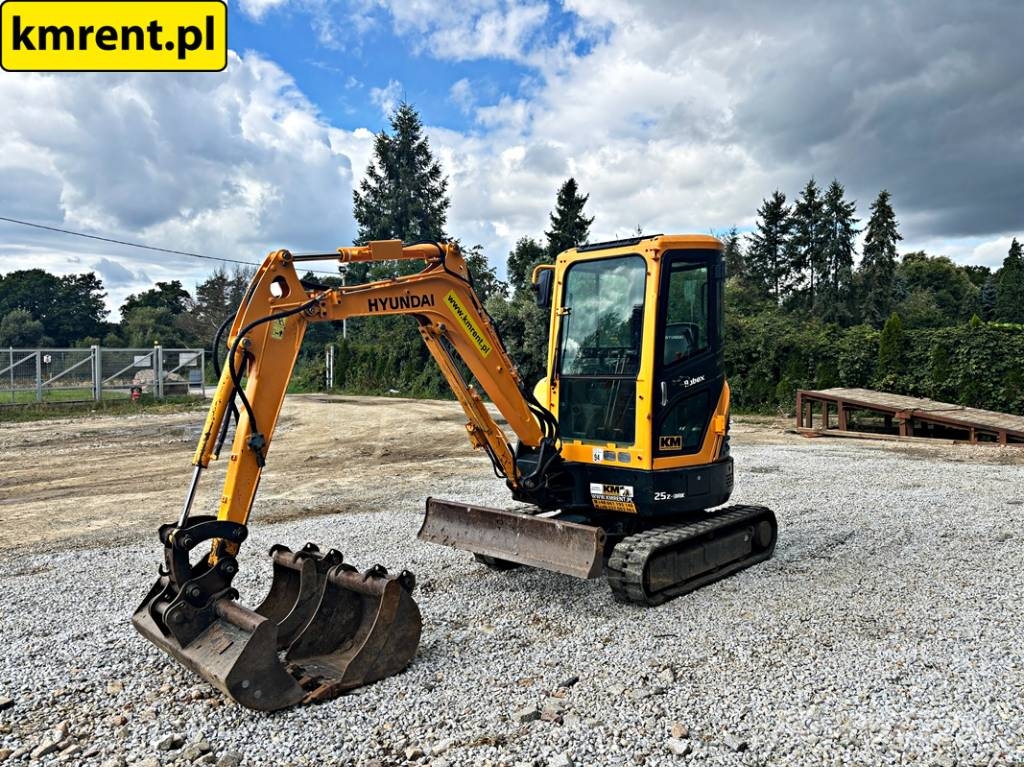 Hyundai ROBEX 25Z-9AK MINI-KOPARKA 2018R | Bobcat E26, E27 Міні-екскаватори < 7т