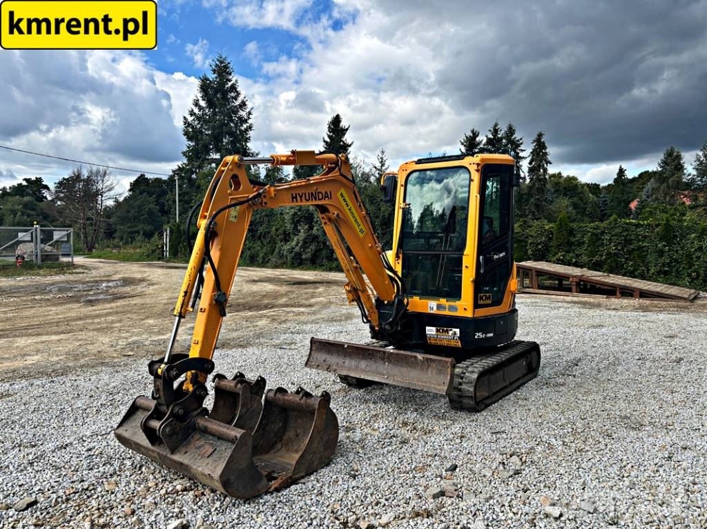 Hyundai ROBEX 25Z-9AK MINI-KOPARKA 2018R | Bobcat E26, E27 Міні-екскаватори < 7т