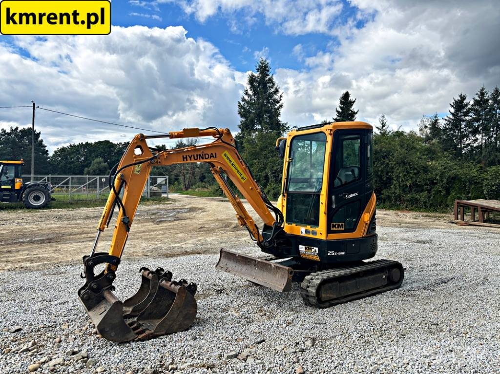 Hyundai ROBEX 25Z-9AK MINI-KOPARKA 2018R | Bobcat E26, E27 Міні-екскаватори < 7т