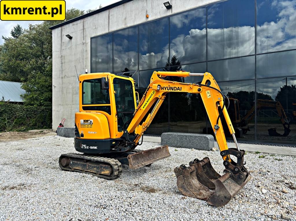 Hyundai ROBEX 25Z-9AK MINI-KOPARKA 2018R | Bobcat E26, E27 Міні-екскаватори < 7т