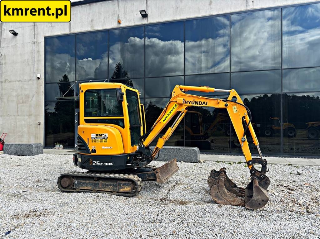 Hyundai ROBEX 25Z-9AK MINI-KOPARKA 2018R | Bobcat E26, E27 Міні-екскаватори < 7т