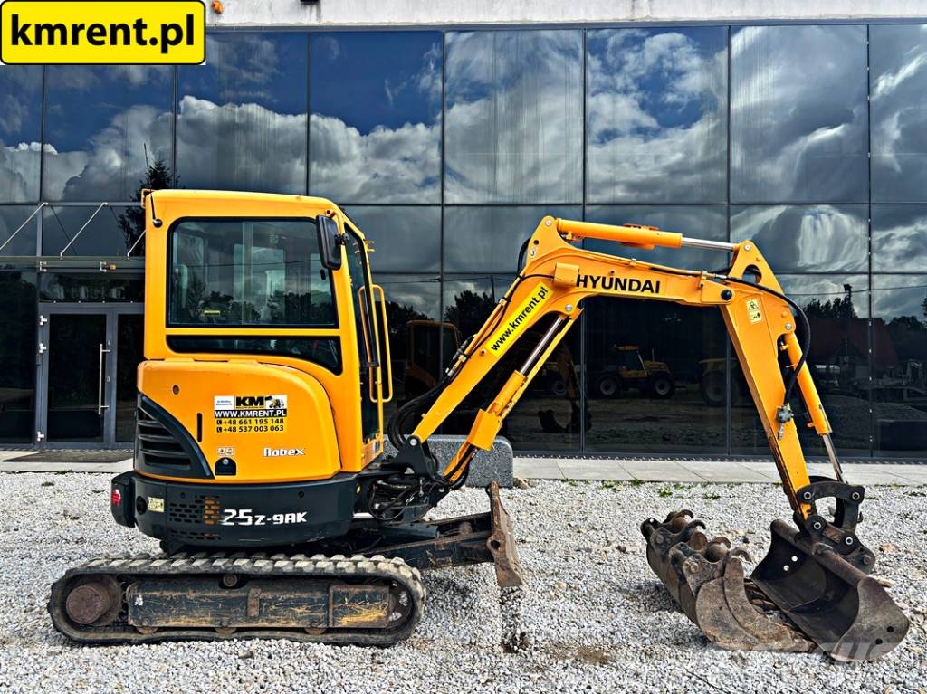 Hyundai ROBEX 25Z-9AK MINI-KOPARKA 2018R | Bobcat E26, E27 Міні-екскаватори < 7т