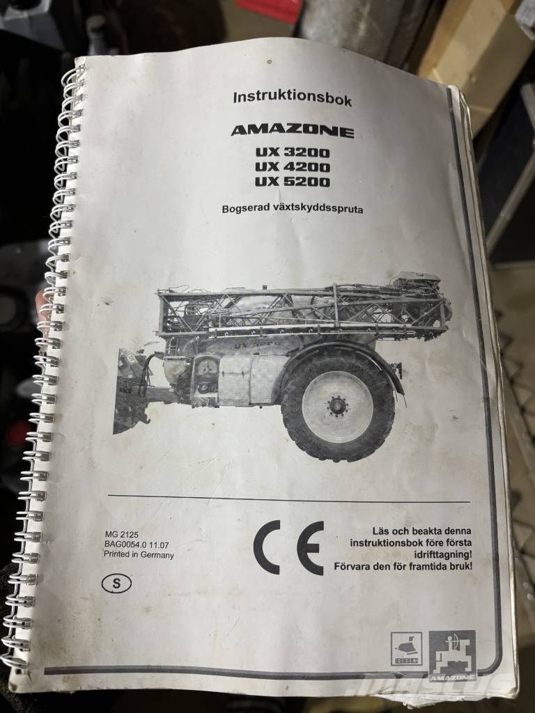Amazone UX 5200 الرشاشات
