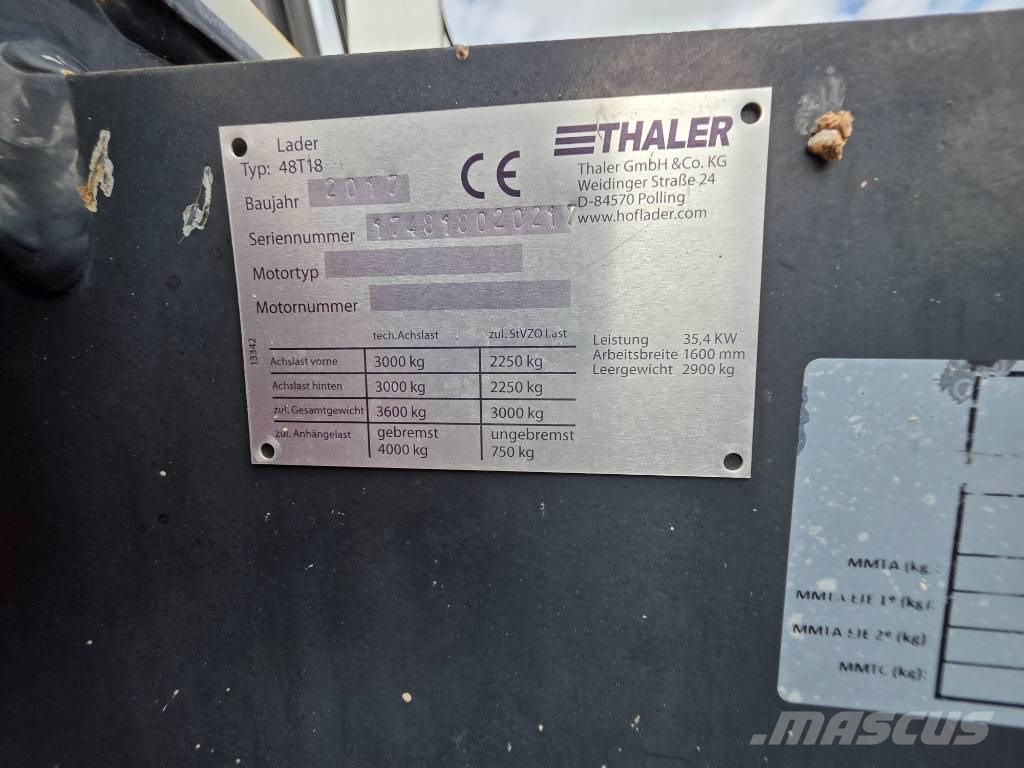 Thaler 48T18 Sollevatori telescopici