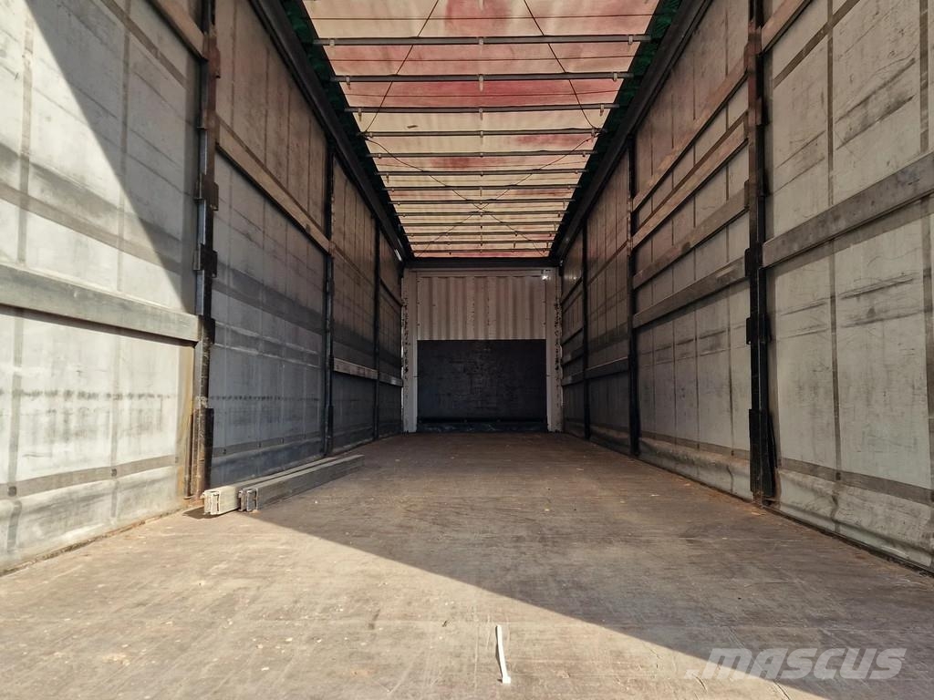 Krone SD Tautliner - BPW Axle - Lift axle Polprikolice s ponjavo