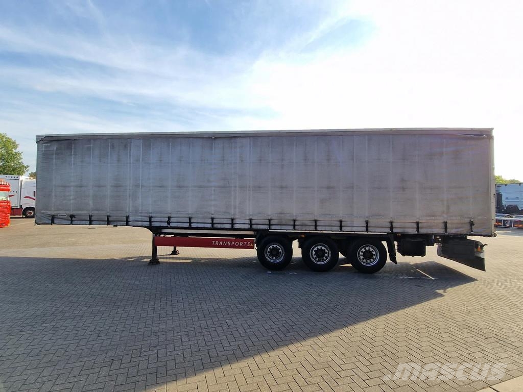 Krone SD Tautliner - BPW Axle - Lift axle Polprikolice s ponjavo