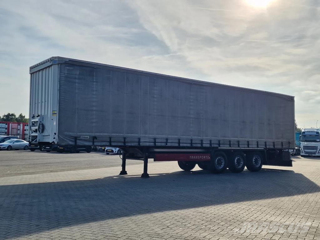 Krone SD Tautliner - BPW Axle - Lift axle Polprikolice s ponjavo