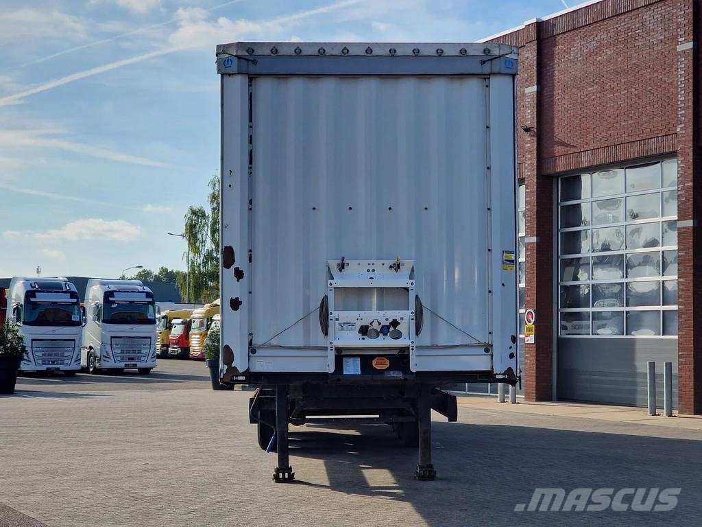 Krone SD Tautliner - BPW Axle - Lift axle Polprikolice s ponjavo