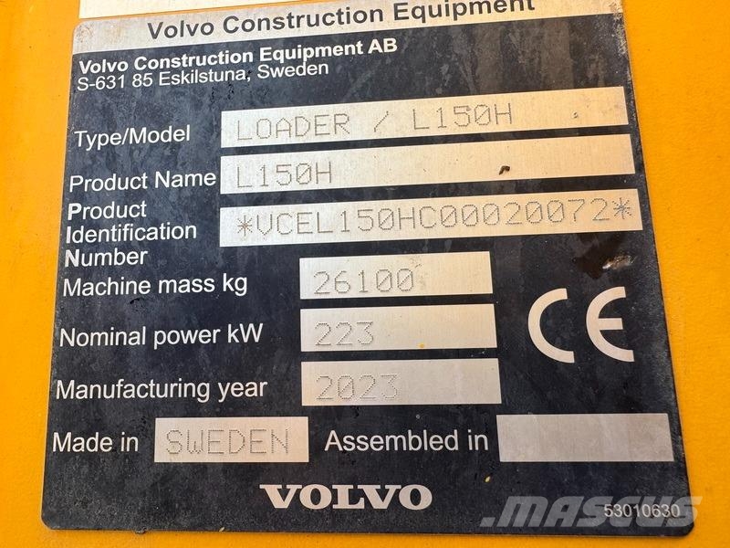 Volvo L 150 H لوادر بعجل