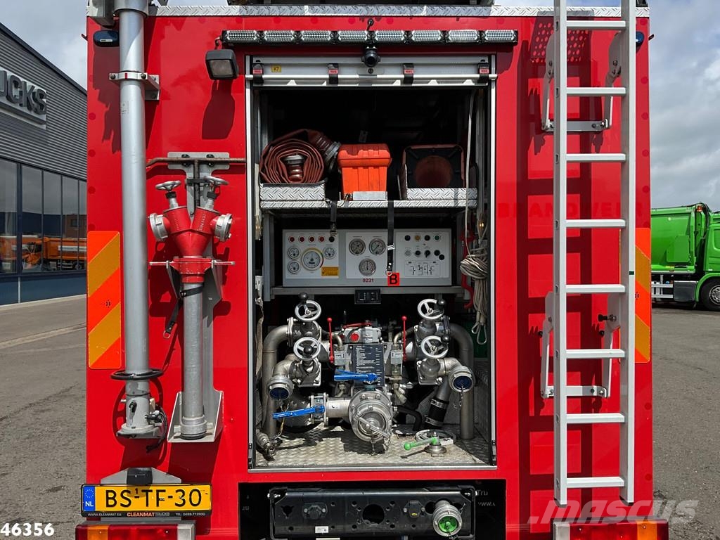 MAN TGL 14.250 Feuerwehr / materiaalwagen met Waterpom Camiones de bomberos